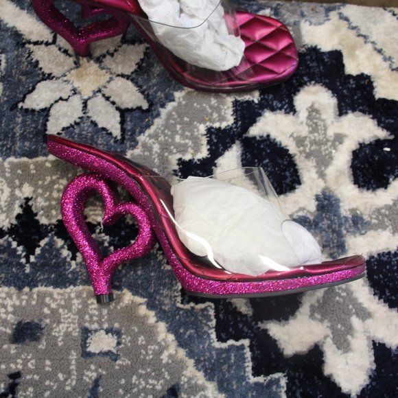 sparkly purple heels - Picture 2 of 2